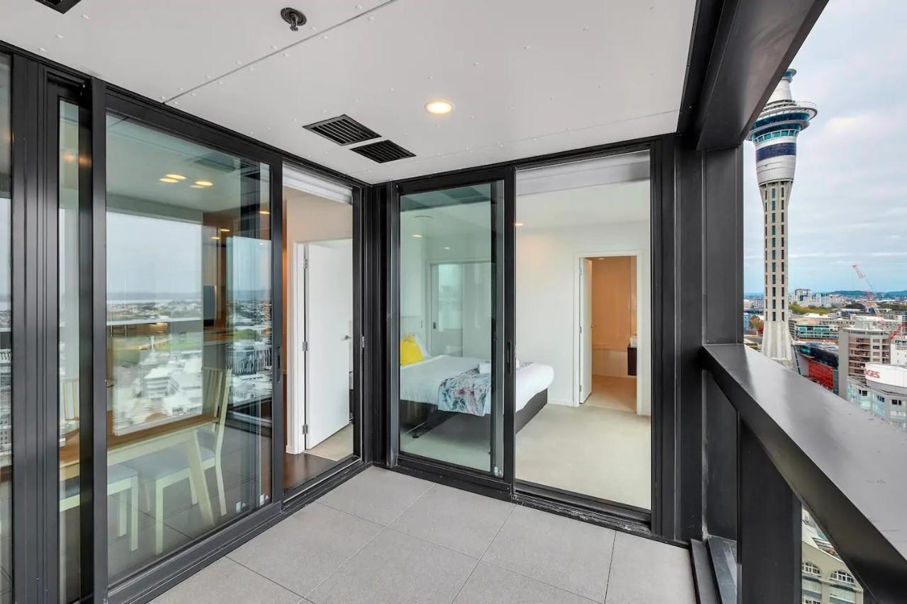Amazing Harbour, Skytower And Rangitoto Views Apartment โอ๊คแลนด์ ภายนอก รูปภาพ