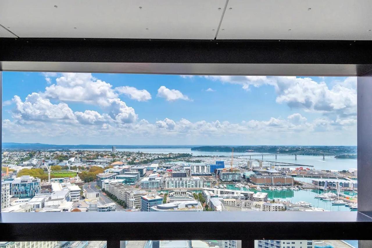 Amazing Harbour, Skytower And Rangitoto Views Apartment โอ๊คแลนด์ ภายนอก รูปภาพ